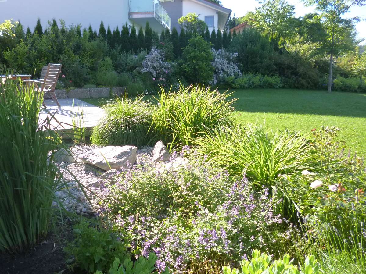 Schön gepflegter Privatgarten